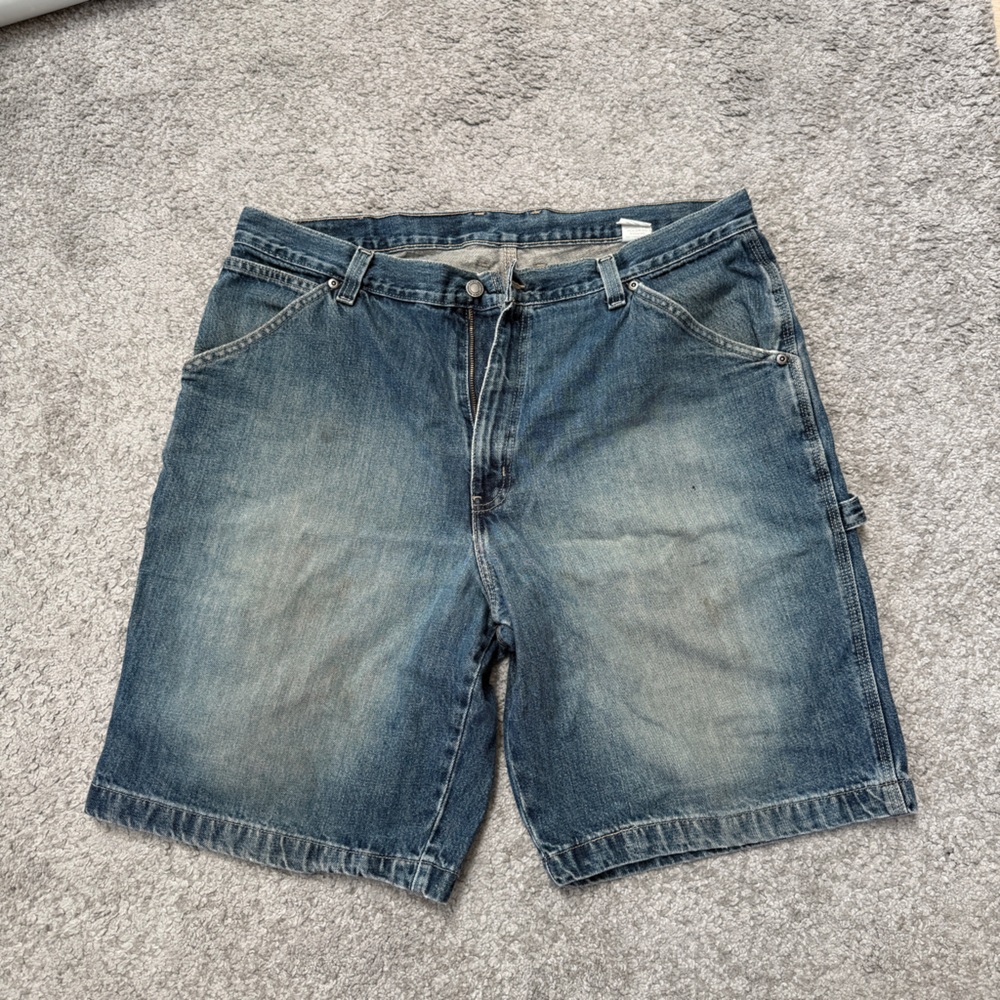 Men's Blue Denim Shorts